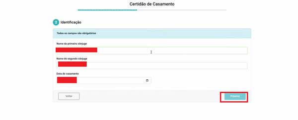 DETALHES DOS CONJUGES CERTIDAO DE CASAMENTO