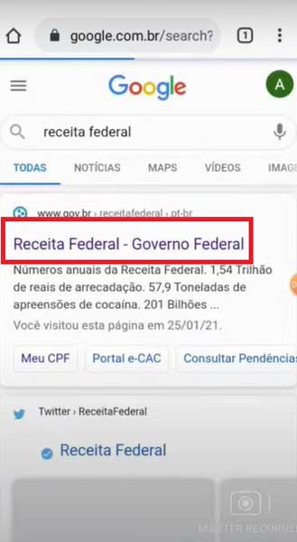 LINK RECEITA FEDERAL GOVERNO FEDERAL