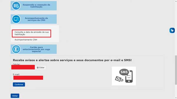 CONSULTAR OS DADOS DE EMISSAO DE SUA LICENCA DETRAN SP