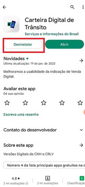 DESINSTALAR CDT