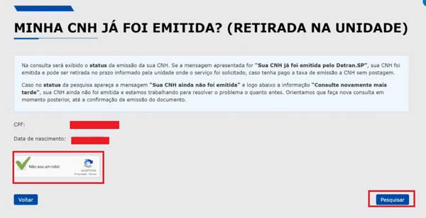 VERIFICACAO DE SEGURANCA DETRAN SP