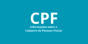 CPF procedimento br